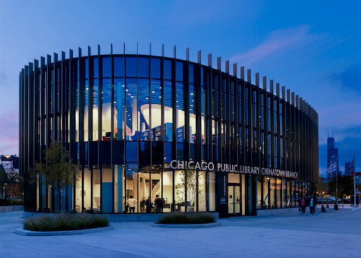 Public Library en Chinatown Branch (Chicago). Fonte: IdealistaNews