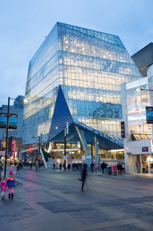 Ryerson University Student Learning Centre en Toronto (Canadá). Fonte: IdealistaNews