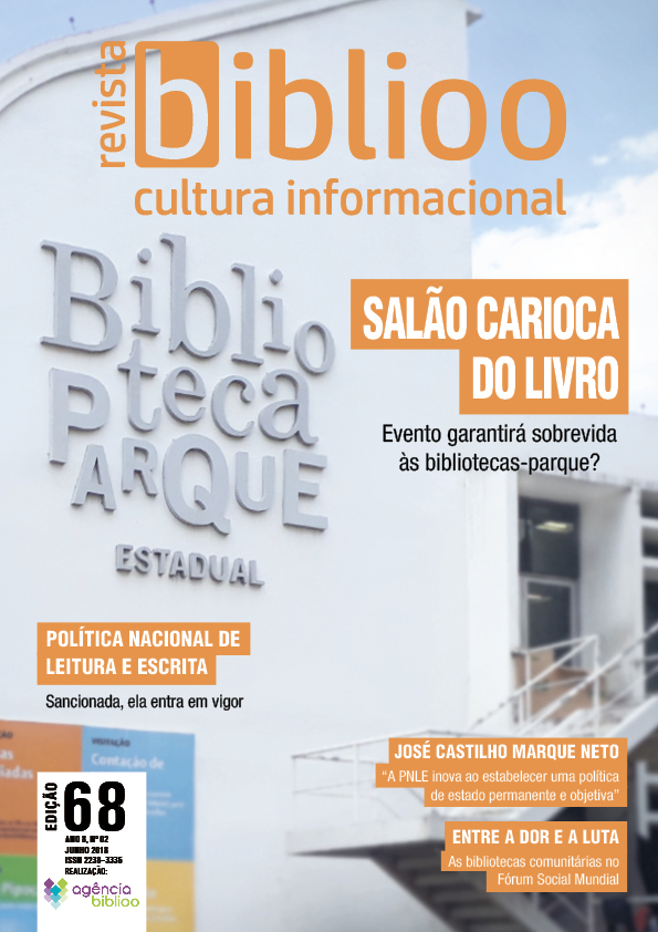 Edição nº 68 da Revista Biblioo